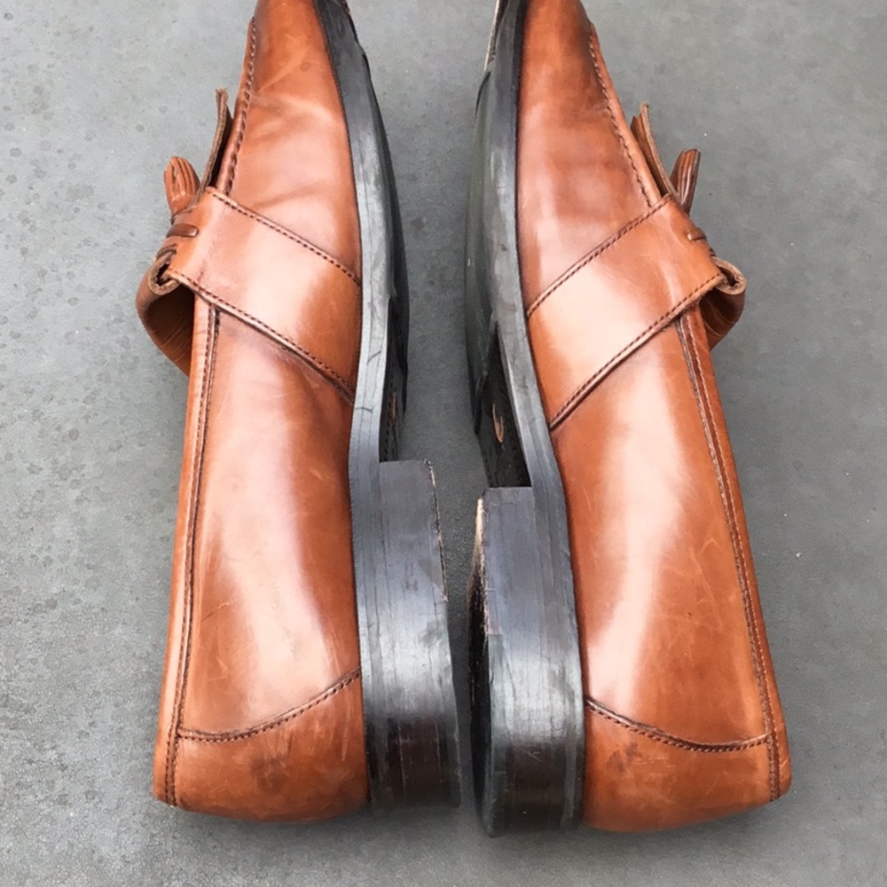 Johnston and Murphy handcrafted slip on size7.5 - Picture 5 of 8